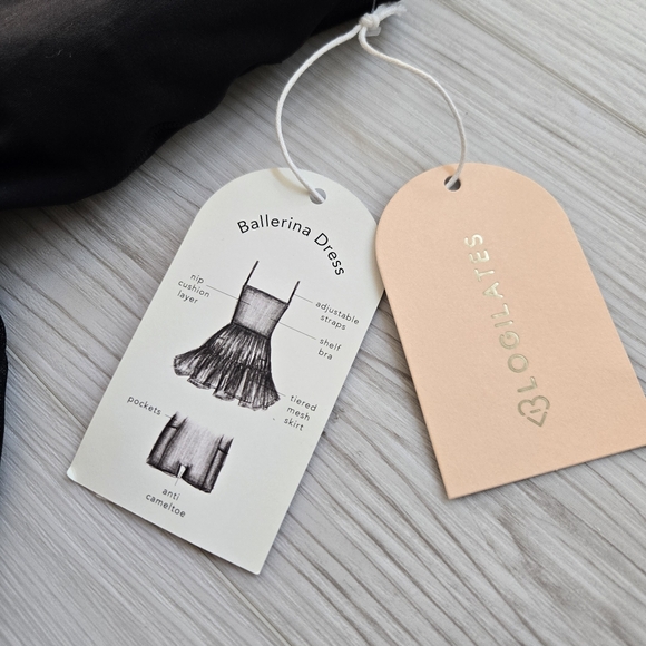 Blogilates | Black Ballerina Dress, Size L - Picture 3 of 12